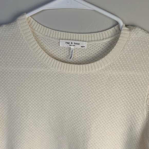 NWT Rag & Bone Wool Sweater Butter Cream Yellow Size XS - Picture 2 of 5